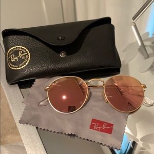 RAYBAN REFLECTIVE GLASSES